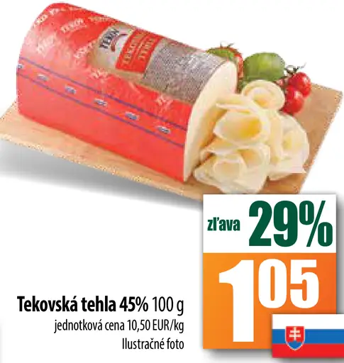 Tekovská tehla 45%