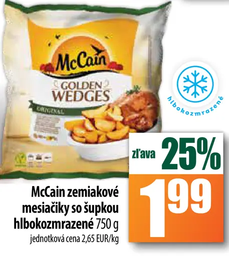 McCain zemiakové mesiačiky so šupkou