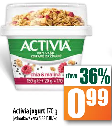 Activia jogurt