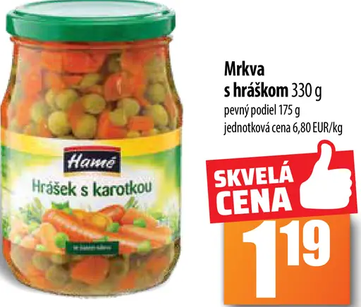 Mrkva s hráškom