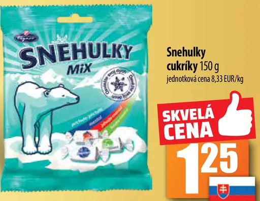 Snehulky cukríky