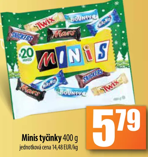 Minis tyčinky