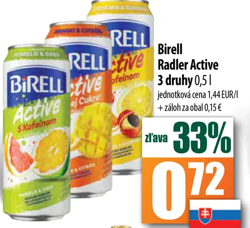 Birell Radler Active