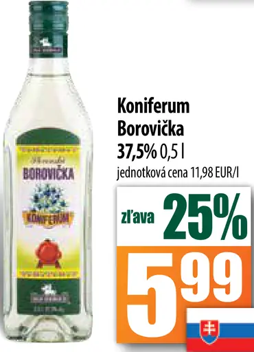 Koniferum Borovička