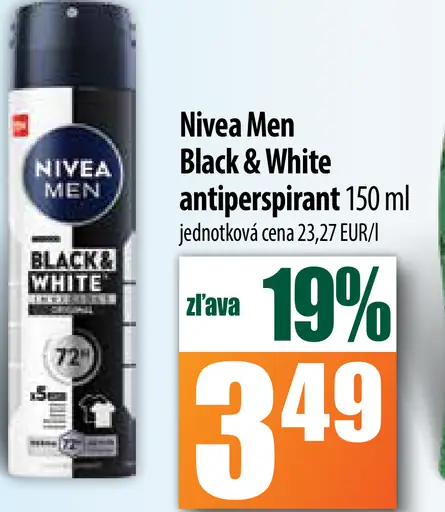 Nivea Men Black & White antiperspirant