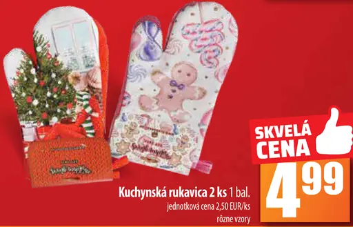 Kuchynská rukavica