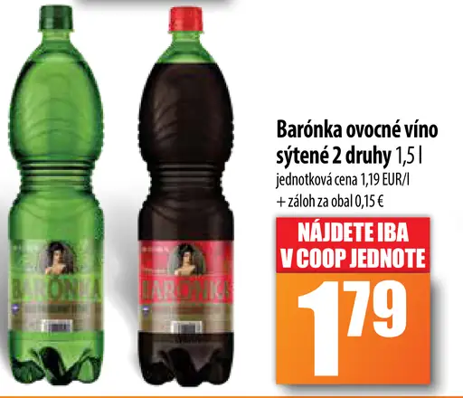 Barónka ovocné víno