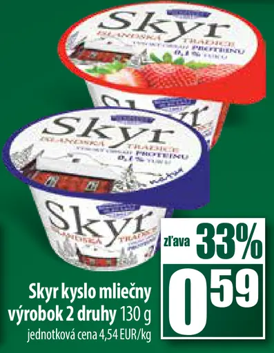 Skyr kyslo mliečny