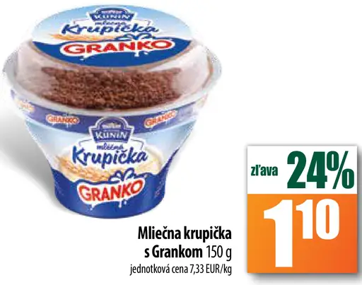 Mliečna krupička s Grankom