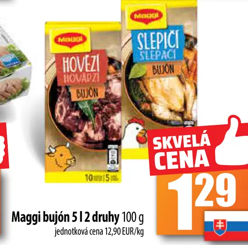 Maggi bujón hovädzí