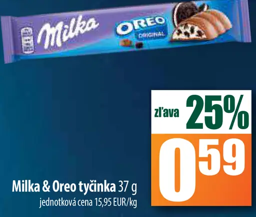 Milka & Oreo tyčinka