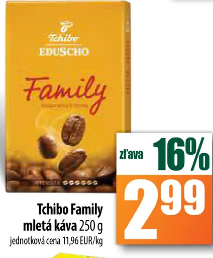 TCHIBO FAMILY Mletá káva