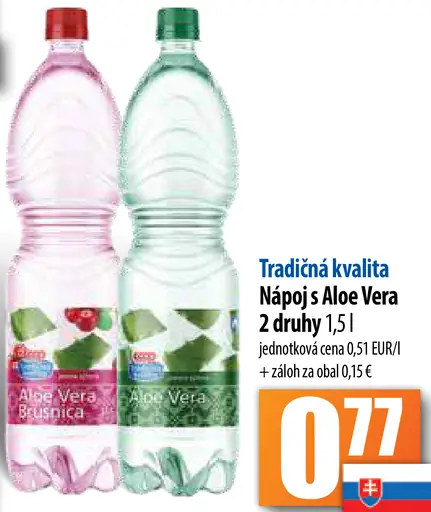 Nápoj s Aloe Vera