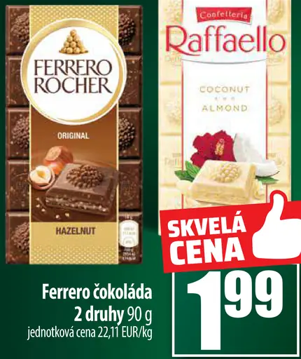 Ferrero čokoláda