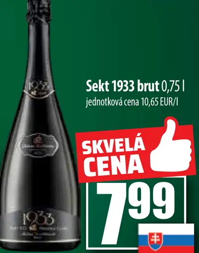 Sekt 1933 brut