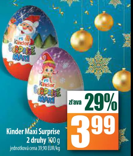 KINDER MAXI SURPRISE