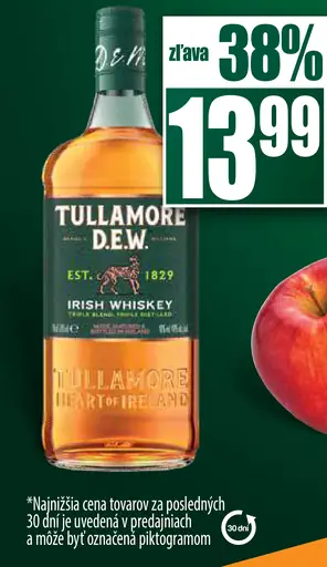 Tullamore D.E.W. Irish Whiskey