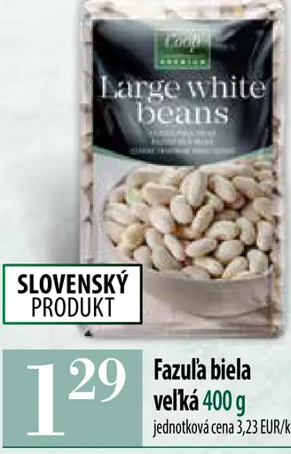 Fazuľa biela veľká