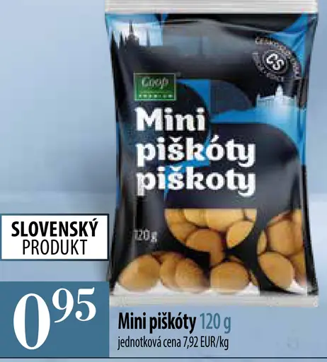 Mini piškóty