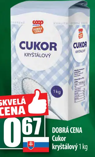 Cukor kryštálový