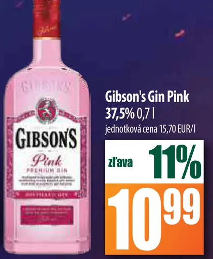 Gibson's Gin Pink