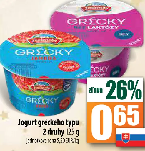 Jogurt gréckeho typu