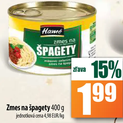 Zmes na špagety