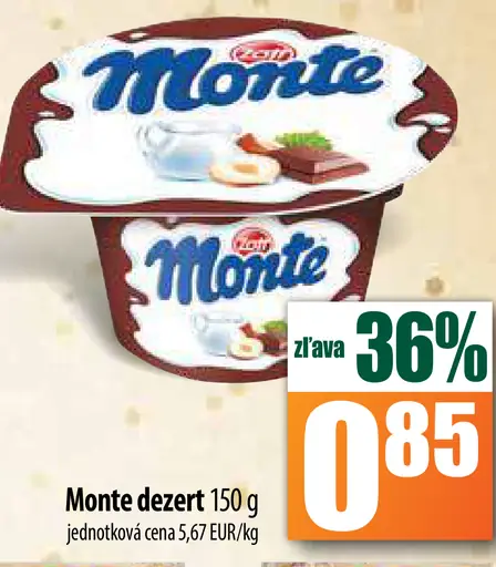 Monte dezert