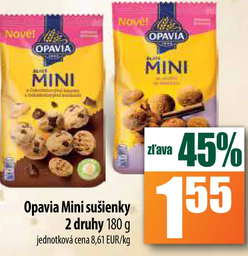 Opavia Mini sušienky