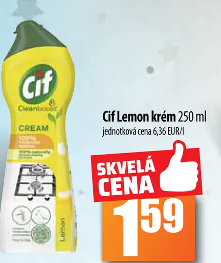 Cif Lemon krém