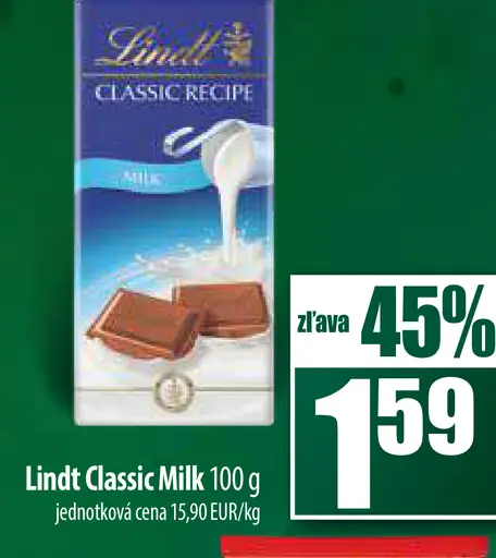 Lindt Classic Milk