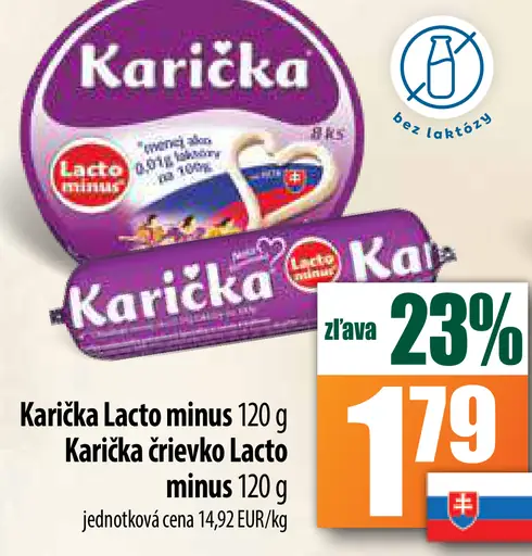 Karička Lacto minus