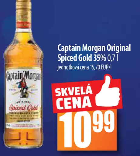 Captain Morgan original spiced gold