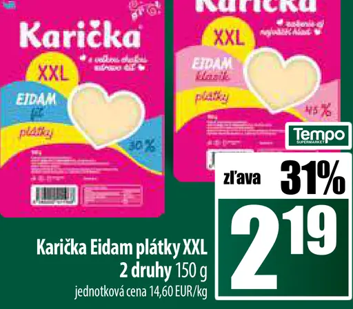 Karička Eidam plátky XXL