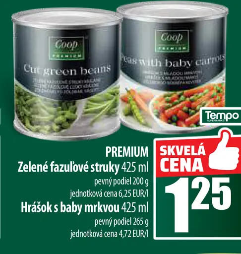 Zelené fazuľové struky