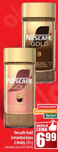 Nescafé Gold instantná káva