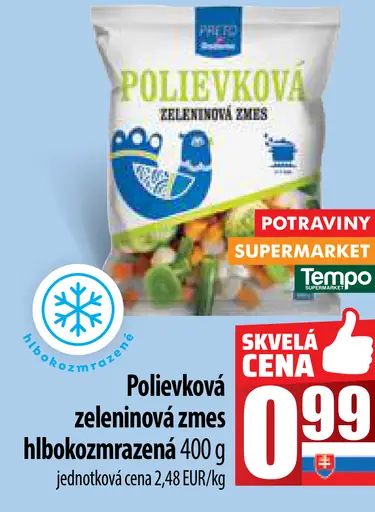 Polievková zeleninová zmes