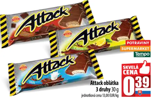 Attack oblátka