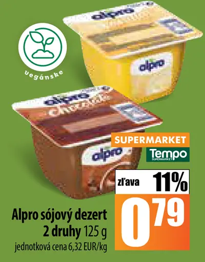 ALPRO Sójový dezert