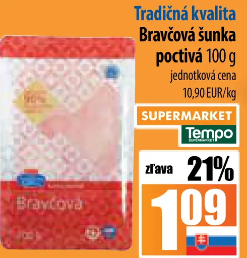 Bravčová šunka poctivá