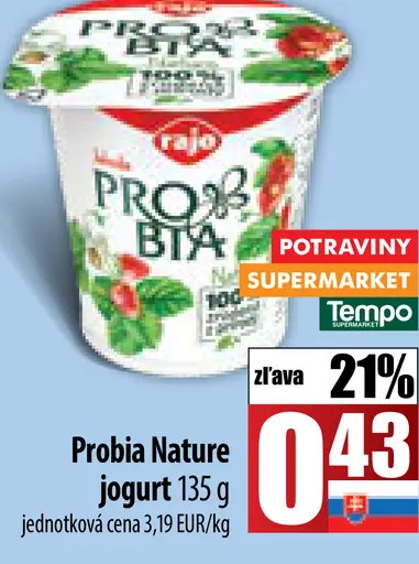 Probia Nature jogurt