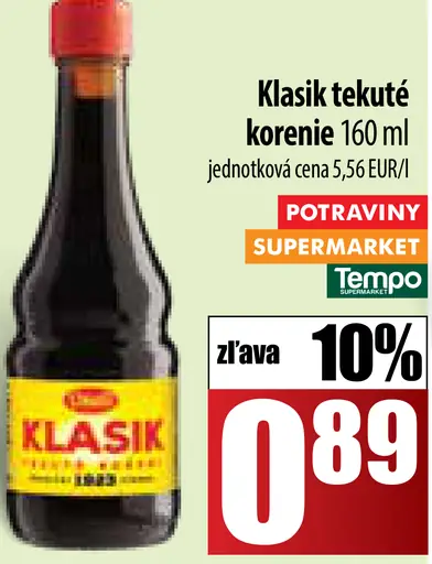 Klasik tekuté korenie