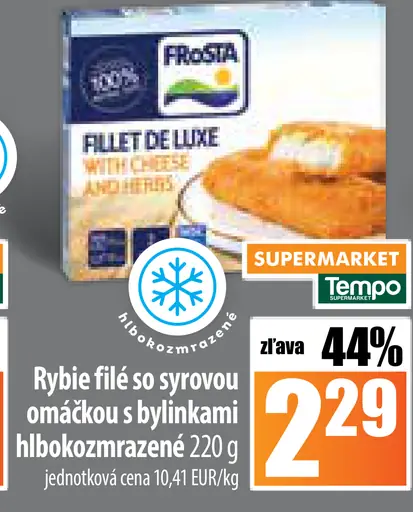 Fillet de Luxe so syrovou omáčkou s bylinkami