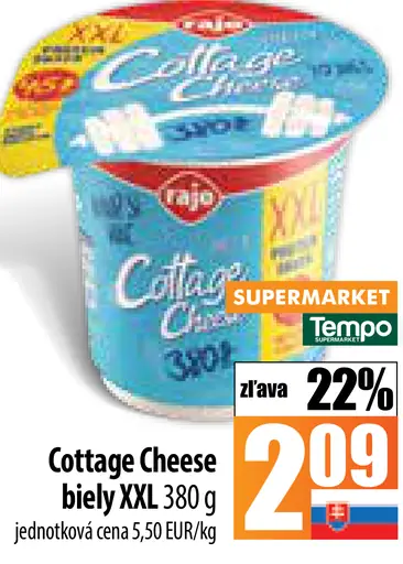 Cottage Cheese biely XXL