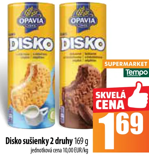 Disko sušienky 2 druhy