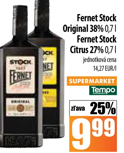 Fernet Stock Original