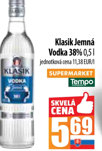 Klasik Jemná Vodka