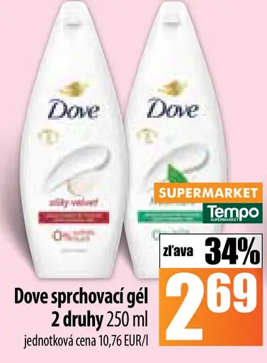 Dove sprchovací gél