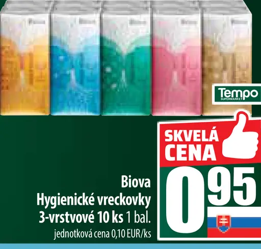 Hygienické vreckovky