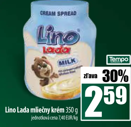 Lino Lada mliečny krém